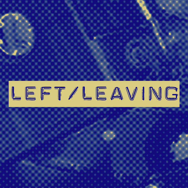 Left/Leaving logo